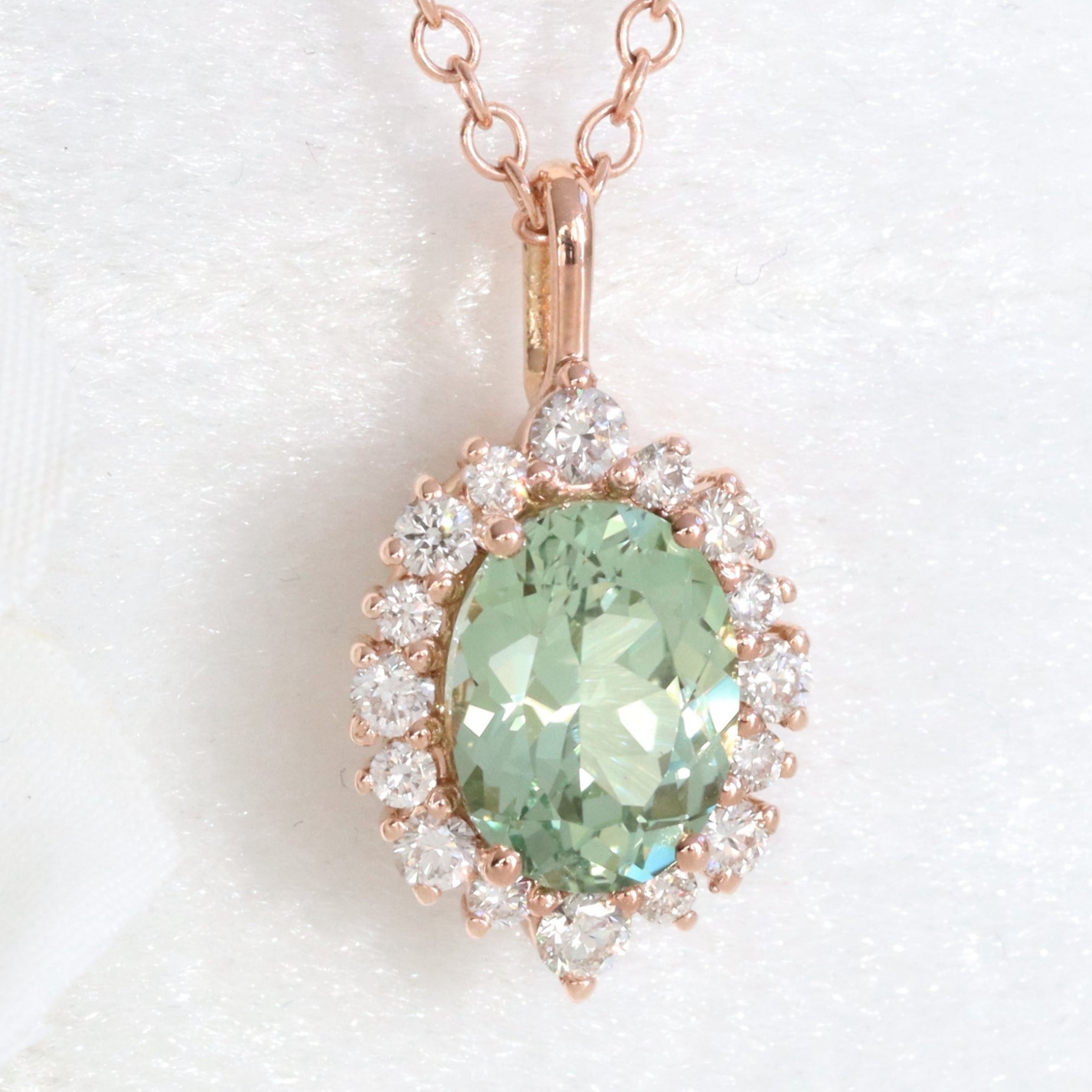 Diamond & Green Amethyst Necklace – Forever Today by Jilco